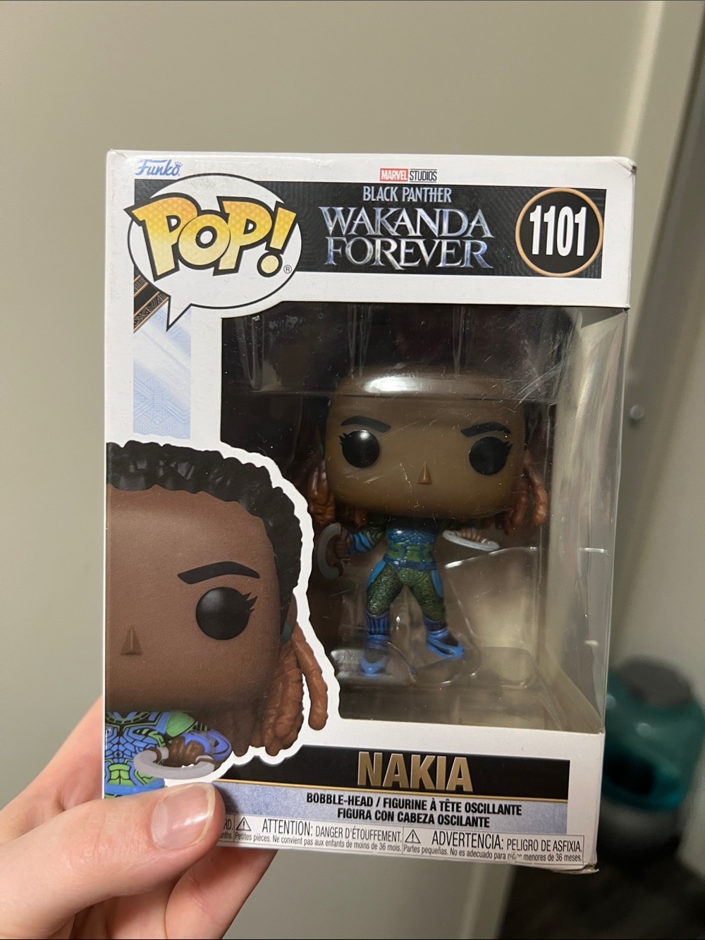 Funko Nakia Figure - Blue, Green & Brown